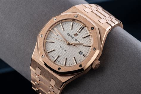 audemars piguet chronograph rose gold price|royal oak watch n2122 price.